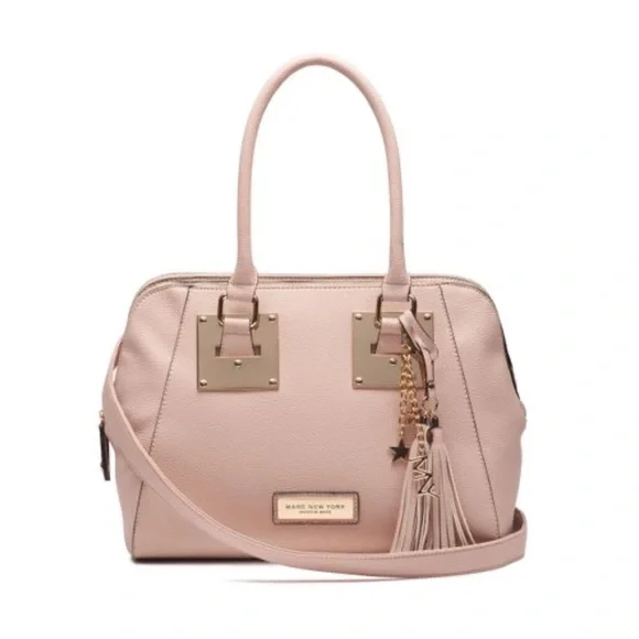 Marc New York | Andrew Marc Blush Pink Union Satchel - Picture 2 of 7